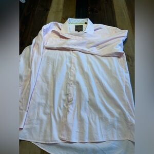 Classic Light Pink Men's Button Down Shirt